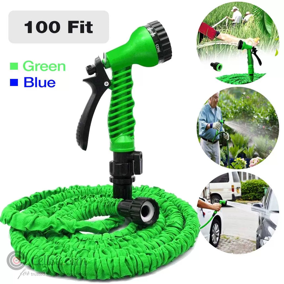 Magic Hose Water Pipe for Garden & Car wash - 100ft