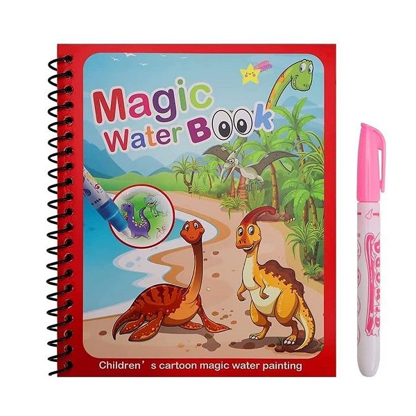 Magic Water Drawing Book with pen for kids Reusable - Oshi.pk - Buy & Sell Online
