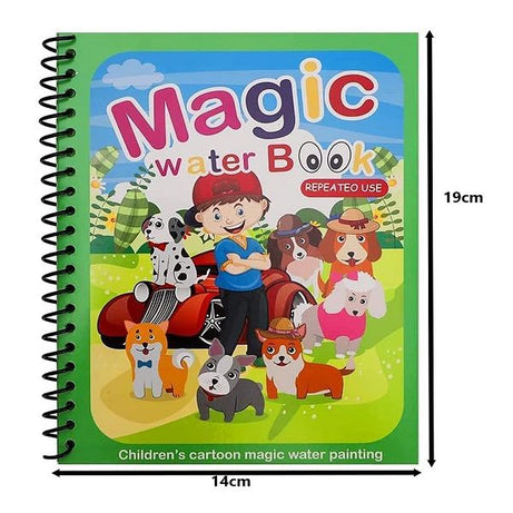 Magic Water Drawing Book with pen for kids Reusable - Oshi.pk - Buy & Sell Online