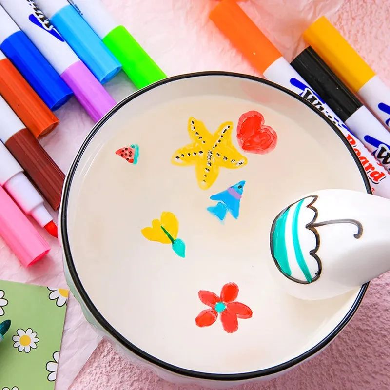 Magical water painting pen (12 markers set) - Oshi.pk - Buy & Sell Online