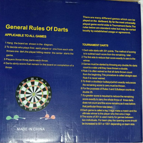Magnetic Dart Game - 6 darts with 17 inches board - Oshi.pk - Buy & Sell Online