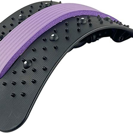 Magnetotherapy Multi-Level Adjustable Back Massager Stretcher Waist Neck Fitness Lumbar Cervical Spine Support Pain Relief - Oshi.pk - Buy & Sell Online