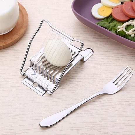 Manual Egg Slicer Stainless Steel Egg Cutter - Oshi.pk - Buy & Sell Online