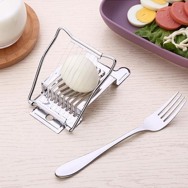Manual Egg Slicer Stainless Steel Egg Cutter - Oshi.pk - Buy & Sell Online