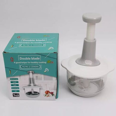 Manual Food Chopper Push For Vegetables & Meat