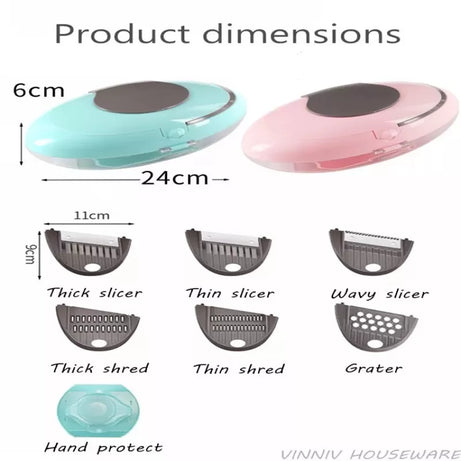 manual hand food vegetable oval shape chopper shredder slicer grater online kitchen - Oshi.pk - Buy & Sell Online
