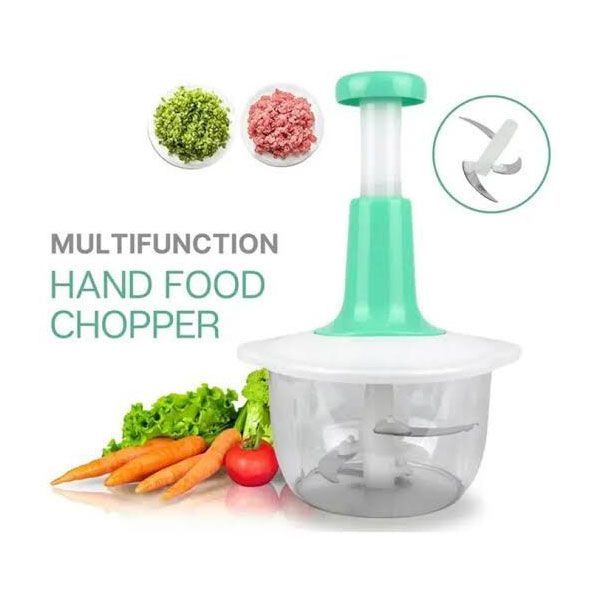 Manual Hand Push Chopper/ Multifunctional Hand Pat Chopper And Mixer/Press Cutter Vegetable Meat Grinder 1.5 Liter - Oshi.pk - Buy & Sell Online