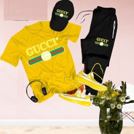 3in1 Printed Tracksuit Tshirt Trouser and Cap By Khokhar Stockists-GC1 - Oshi.pk - Buy & Sell Online