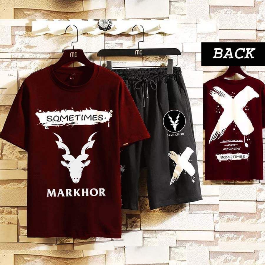 Markhor SomeTimes Full Printed Tracksuit - Oshi.pk - Buy & Sell Online