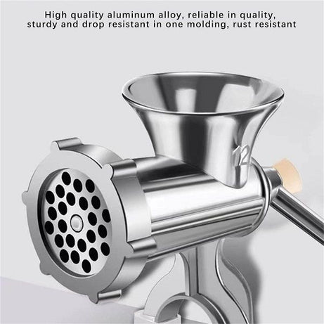 Meat Grinder with Tabletop Clamp Heavy Duty Sausage Maker and Manual Meat Mincer - Oshi.pk - Buy & Sell Online