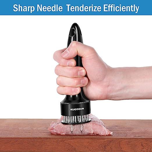 Meat Tenderizer Tool Stainless Steel Needle Ultra Sharp 24 Blades Meat Hammer Meat Tenderizer Tool Profession Kitchen Gadgets Tenderizer Tool - Oshi.pk - Buy & Sell Online