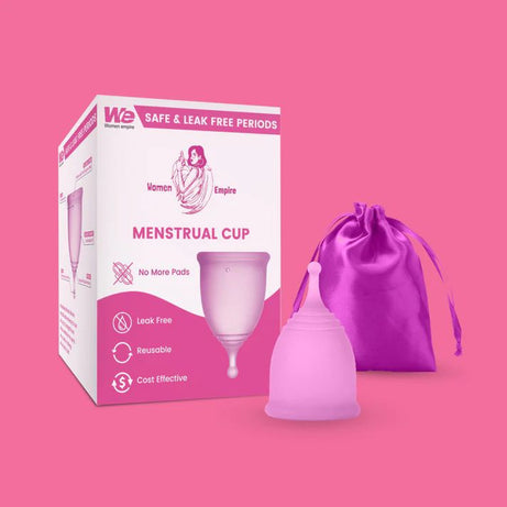 Medicated FDA Approved Silicon Menstrual Cup - Pack of 2 - Oshi.pk - Buy & Sell Online