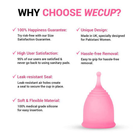 Medicated FDA Approved Silicon Menstrual Cup - Pack of 2 - Oshi.pk - Buy & Sell Online