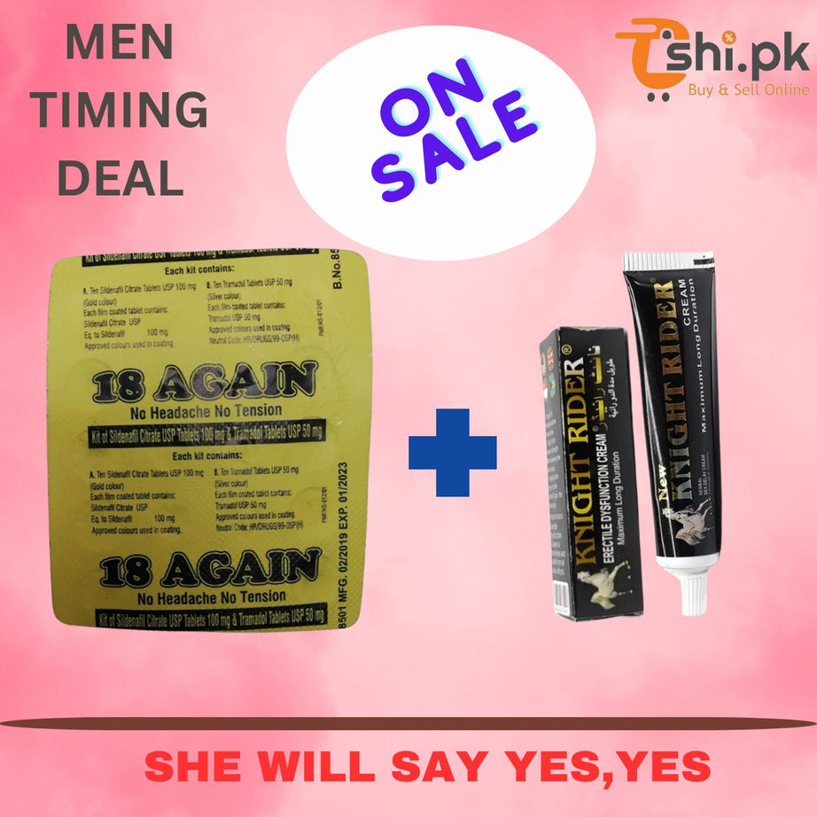 Men Imported Timing Delay Spray Cream - Timing Tablets Deal no 4 - Oshi.pk - Buy & Sell Online