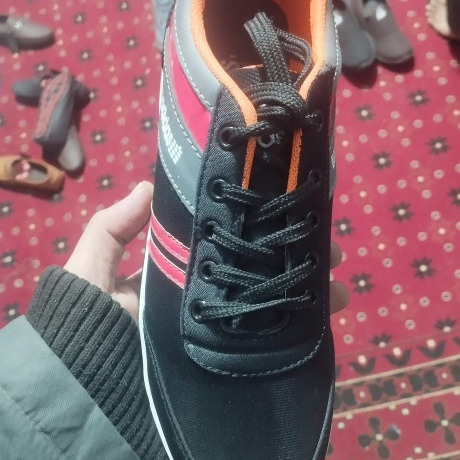 Men's Slip-On Shoes For Casual Occasions • Breathable And Comfortable For Gym And Work • Black Rubber Sole For Tennis And Walking • Fashionable Desig - Oshi.pk - Buy & Sell Online