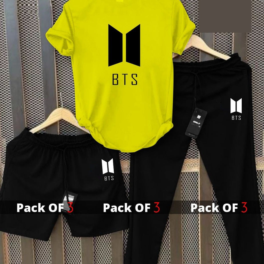 MEN TRACK SUIT 3 IN 1 T SHIRT+TROUSER+SHORT BY KHOKHAR STOCKISTS - Oshi.pk - Buy & Sell Online