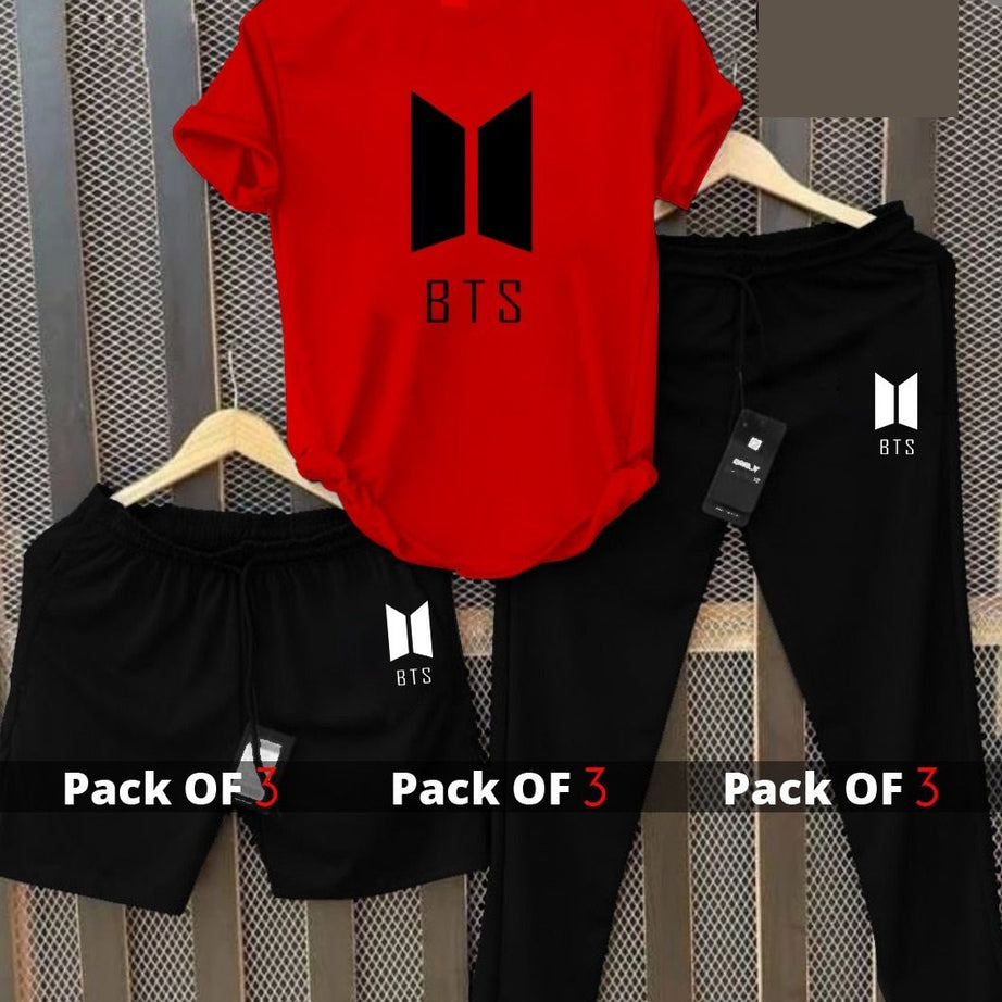 MEN TRACK SUIT 3 IN 1 T SHIRT+TROUSER+SHORT BY KHOKHAR STOCKISTS - Oshi.pk - Buy & Sell Online