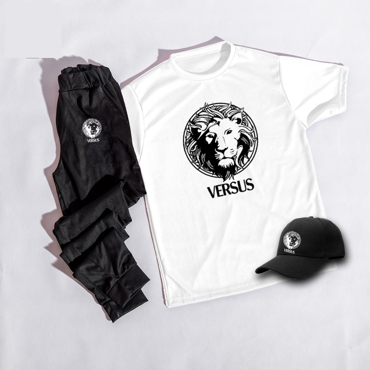 Summer 3 in 1 Tracksuit Tshirt Trouser and Cap For Men - Oshi.pk - Buy & Sell Online