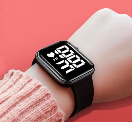 Men Wrist Digital Watches Electronic LED Sport Water-Proof Watches Fashion Luxury Simple Silicone Lady Children Clock - Oshi.pk - Buy & Sell Online