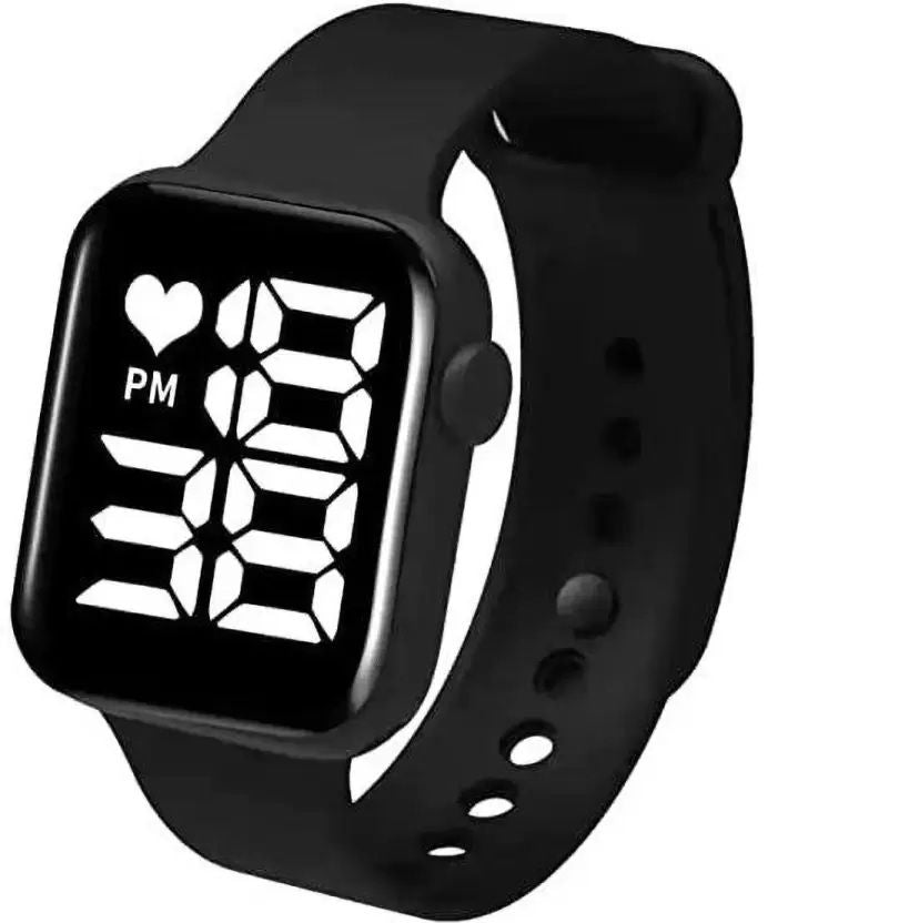 Men Wrist Digital Watches Electronic LED Sport Water-Proof Watches Fashion Luxury Simple Silicone Lady Children Clock - Oshi.pk - Buy & Sell Online