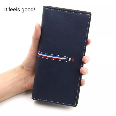 New Balisi Leather Long Wallet For Men Slim Money Card Holder Mobile Wallets - Oshi.pk - Buy & Sell Online