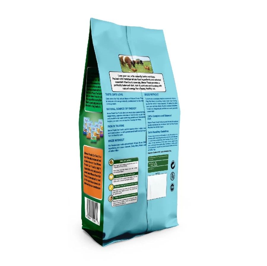 Meow Fresh Dry Cat Food Classic 2 Kg Chicken and Vegetable Flavor Cats Food for All Stages of Cat Imported Formula Adult Cat Foods Best for All Breeds - Oshi.pk - Buy & Sell Online