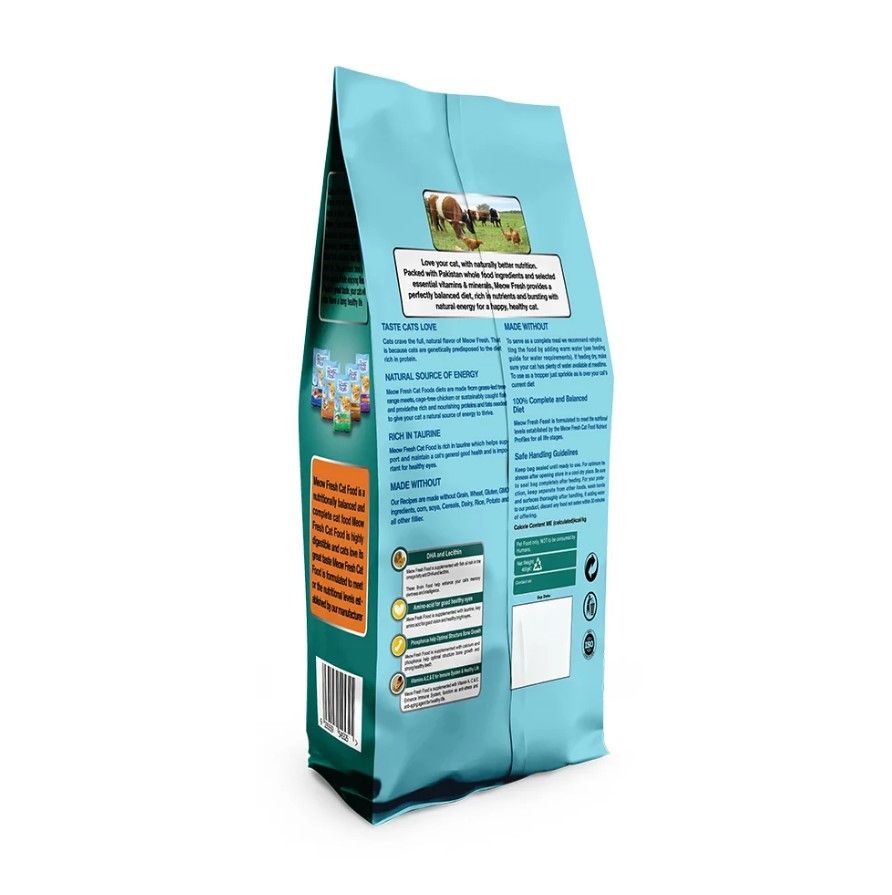 Meow Fresh Persian Dry Cat Food Classic 2 Kg Premium Cat Food for All Stages of Cats Imported Formula Adult Cat Foods Best for All Breeds Adult Cat - Oshi.pk - Buy & Sell Online