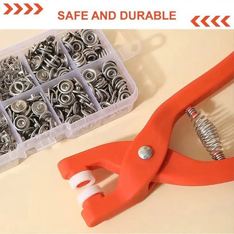 Metal Snap Button Set with Hand Pressure Plier - Oshi.pk - Buy & Sell Online