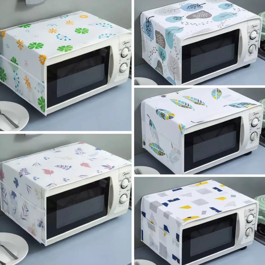 Microwave Dust Cover Waterproof Microwave Oven Cover - Oshi.pk - Buy & Sell Online