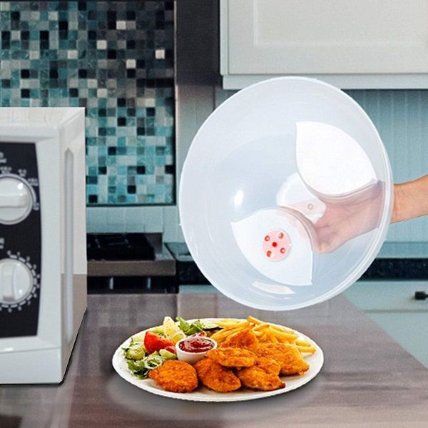 Microwave Splatter Plate Cover Guard Lid with Steam Vent - Oshi.pk - Buy & Sell Online