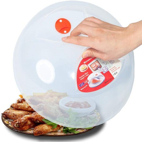 Microwave Splatter Plate Cover Guard Lid with Steam Vent - Oshi.pk - Buy & Sell Online