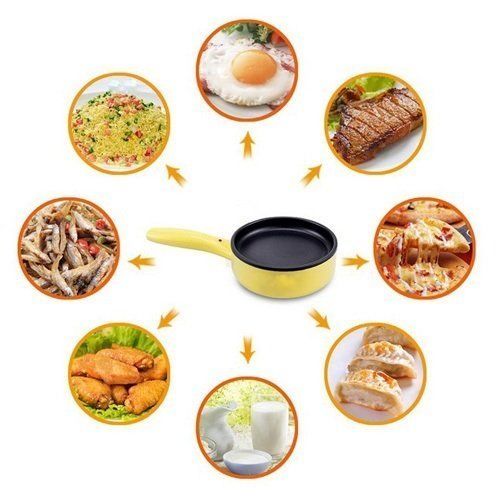 Milly Double Layer Frying Pan Two Layer Multifunction Non-Stick Electric Double Frying Pan Egg Boiler Egg Cooker Egg Steamer 14 Eggs - Oshi.pk - Buy & Sell Online