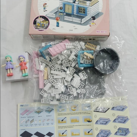MINI Architect Villa - DIY Building Blocks - 162 pcs - Oshi.pk - Buy & Sell Online