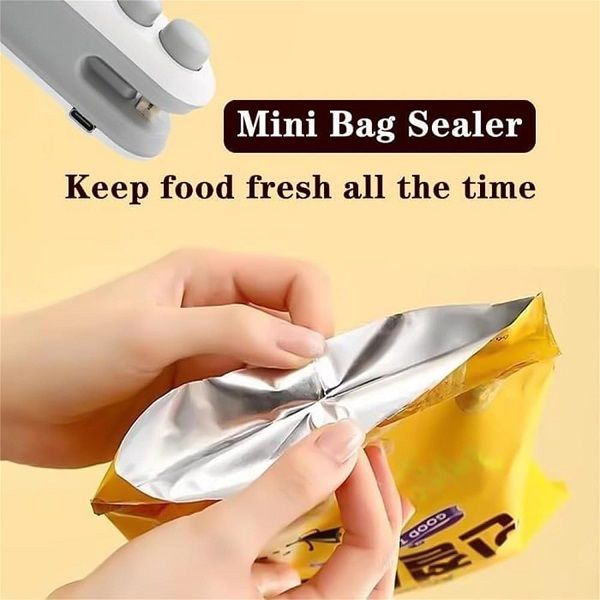 Mini Bag Sealer And Cutter 2 In 1 USB Rechargeable - Oshi.pk - Buy & Sell Online