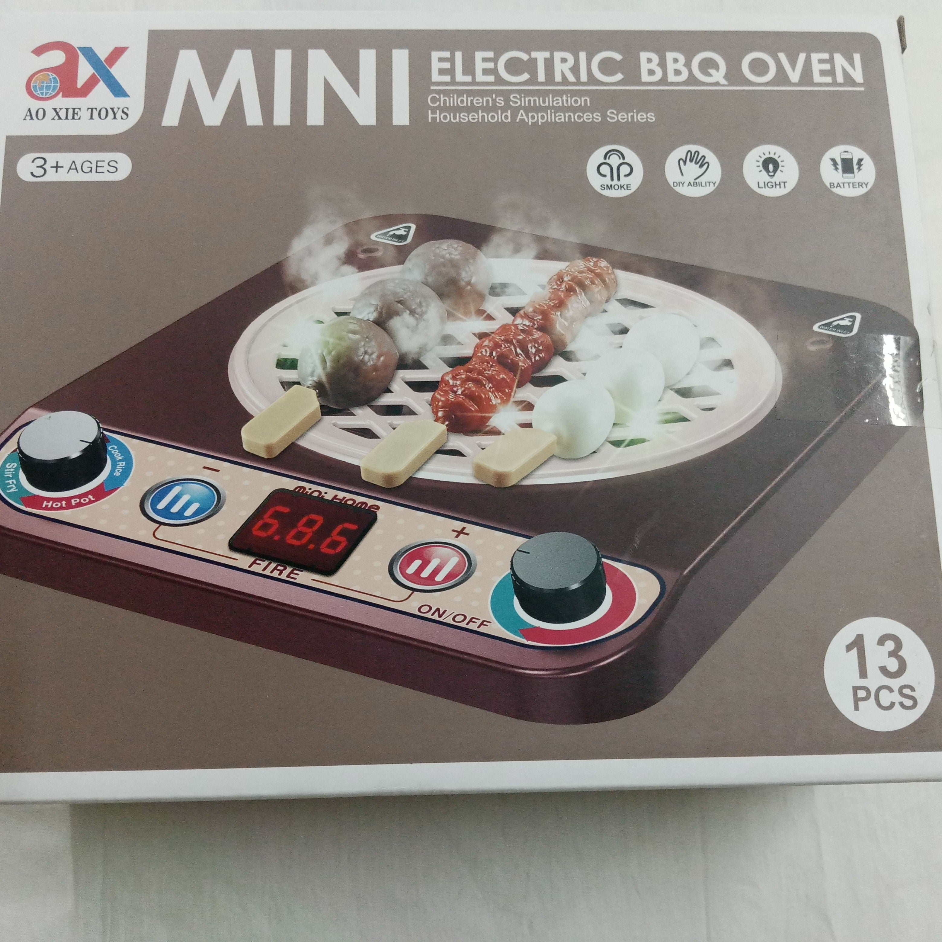 MINI Electric BBQ Oven - Smoke - Different functionality - Light -13pcs - Oshi.pk - Buy & Sell Online