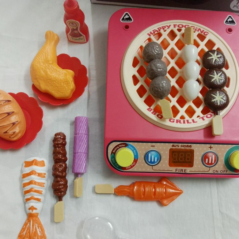 MINI Electric BBQ Oven - Smoke - Different functionality - Light -13pcs - Oshi.pk - Buy & Sell Online