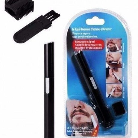 Mini Electric Eyebrow Trimmer Beard Epilator Pen