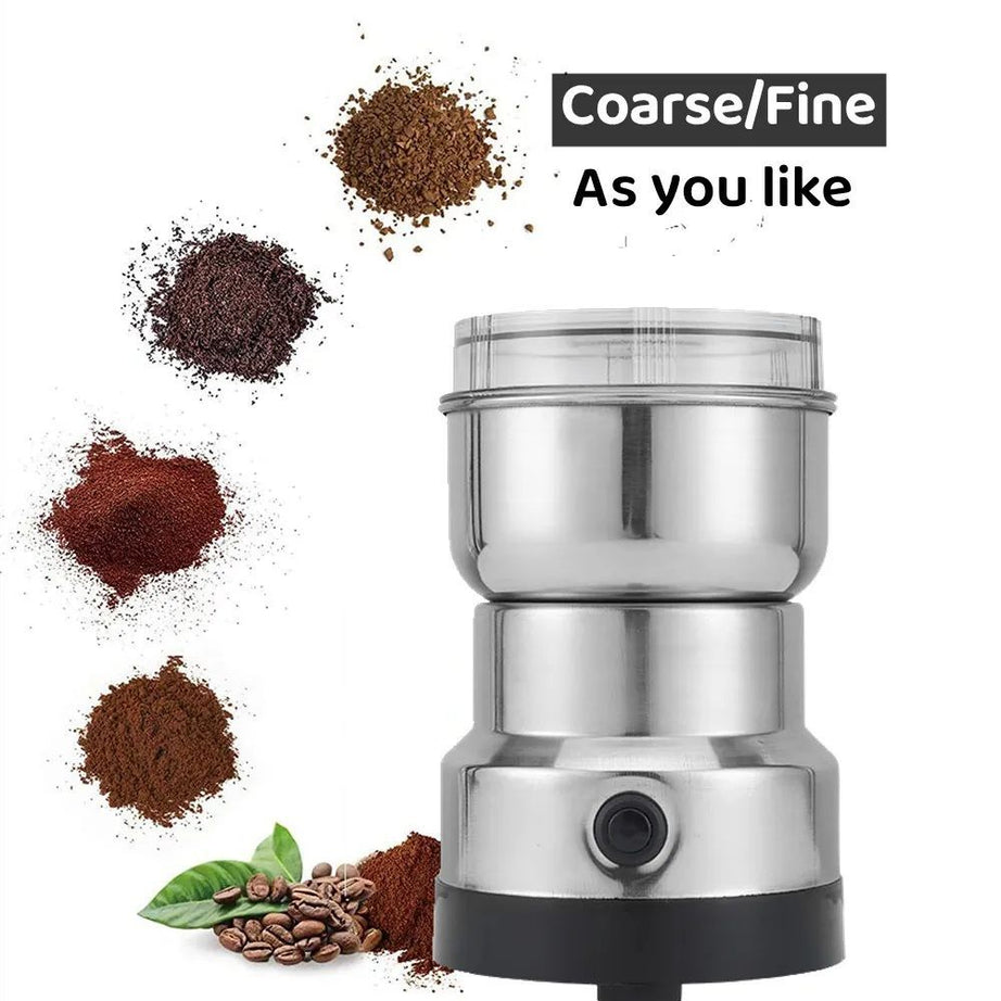 Mini Electric Grinder Stainless Steel Coffee Grinder For Coffee Beans, Spices, Masala Grinder Machine 220V - Oshi.pk - Buy & Sell Online