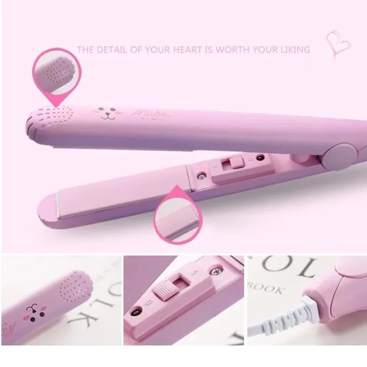 Mini Hair Straightener, Hair Straightener, Hair Straightener, Travel Size Portable Hair Straightener, Mini Hair Flat Iron, - Oshi.pk - Buy & Sell Online