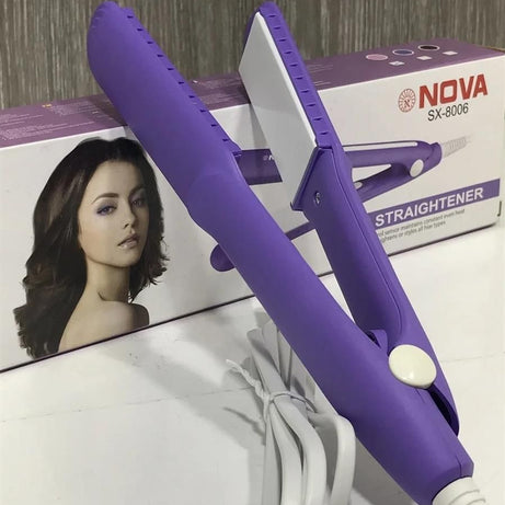 Mini Electronic Hair Straightener SX-8006 - Random Color - Oshi.pk - Buy & Sell Online