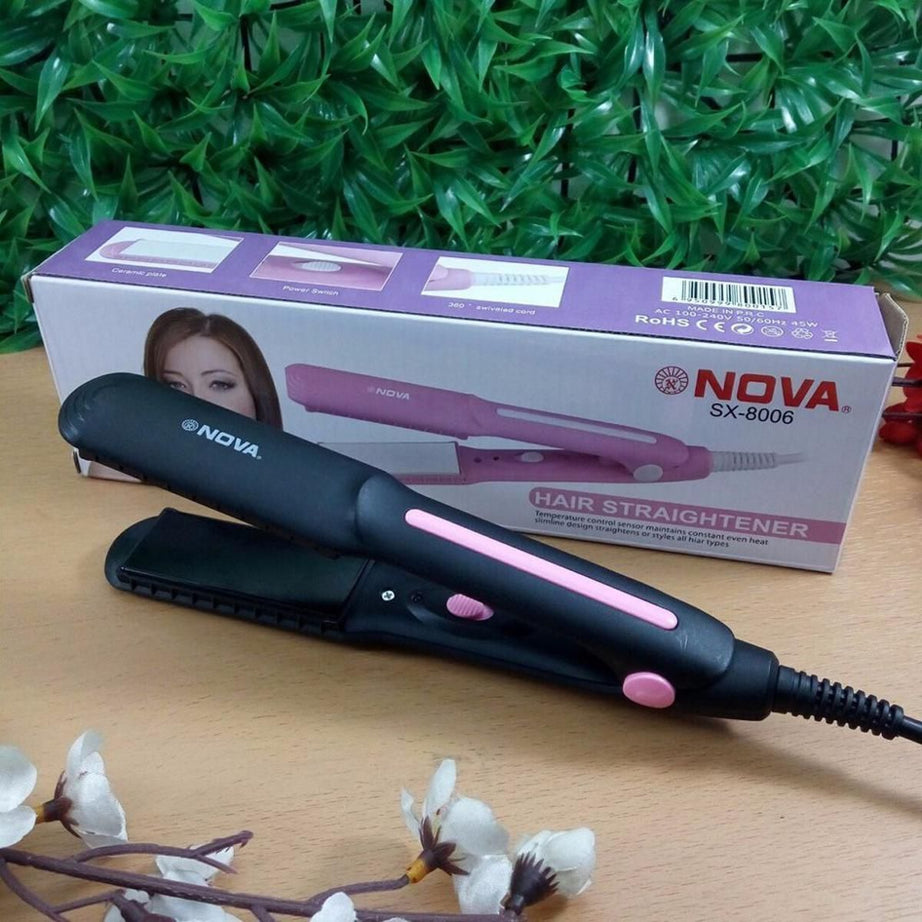 Mini Electronic Hair Straightener SX-8006 - Random Color - Oshi.pk - Buy & Sell Online