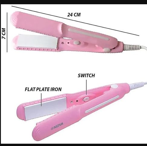 Mini Electronic Hair Straightener SX-8006 - Random Color - Oshi.pk - Buy & Sell Online