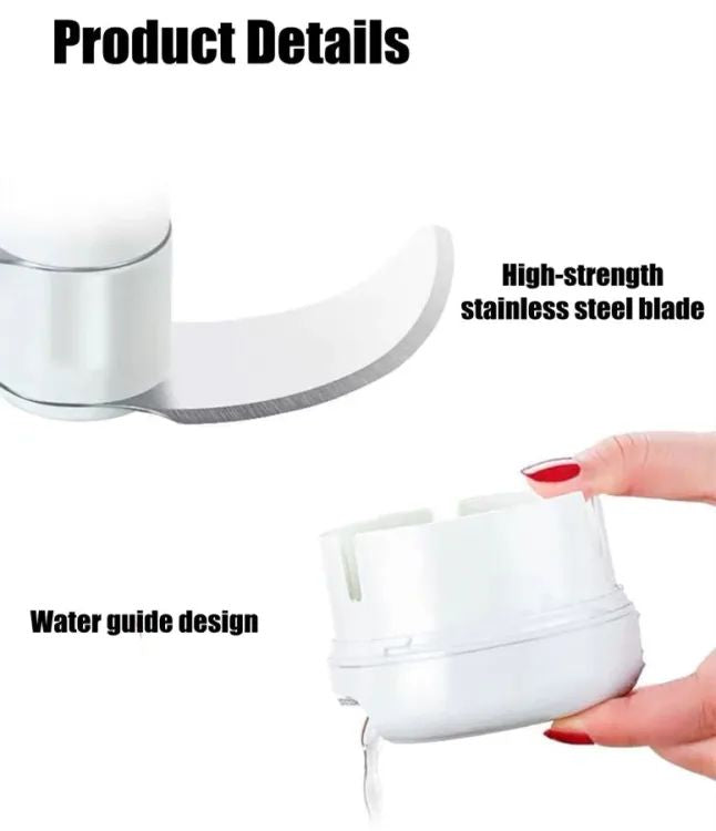 Mini Garlic Chopper, Multifunctional Hand Held Vegetable Chopper, Hand Pull String Food Chopper, Manual Food Processor - Oshi.pk - Buy & Sell Online