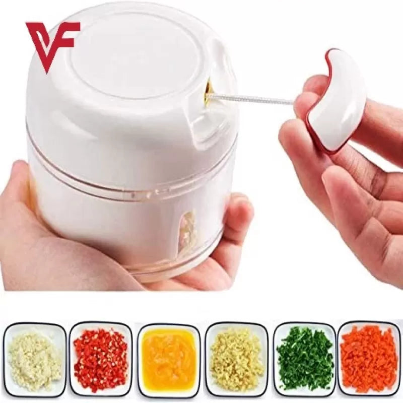 Mini Garlic Slicer Household Mincing Machine Minced Hand Pull Grinder Grill Vegetable Meat Kitchen Multi Chopper Shredder Gadget - Oshi.pk - Buy & Sell Online