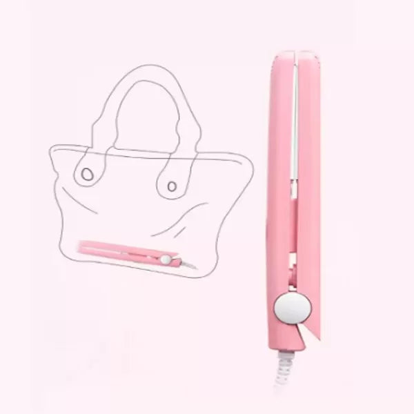 Mini Hair Straightener, Travel Size Portable Mini Hair Flat Iron, Straightener - Oshi.pk - Buy & Sell Online