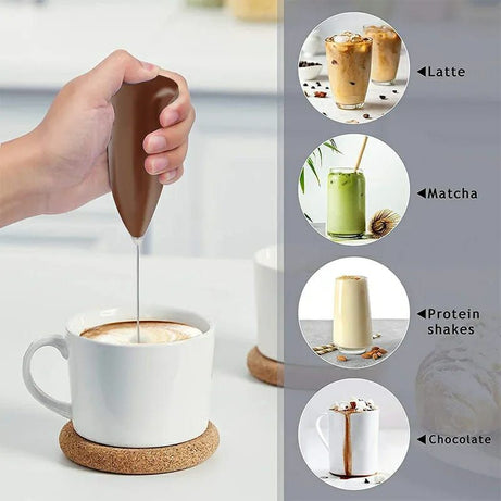 Mini Handheld Milk Foamer Coffee Maker Egg Beater Milk Frother Whisk Mixer - Oshi.pk - Buy & Sell Online