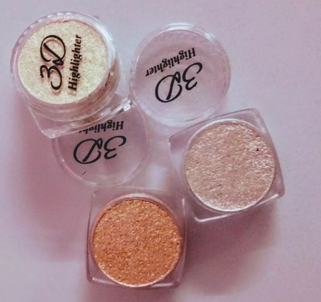 Mini Highlighter pack of 2 Silver and Golden / makeup / Cosmetics BY Khokhar Stockists - Oshi.pk - Buy & Sell Online