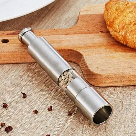 Mini Pepper Grinder Crusher Mill Stainless Steel Hand Thumb Press - Oshi.pk - Buy & Sell Online