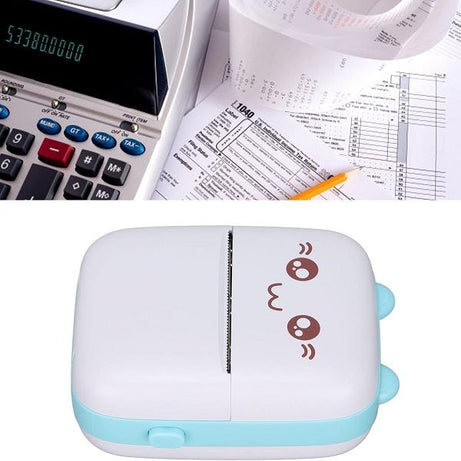 Mini Portable Bluetooth Label Printer with 200DPI High Hesolution - Oshi.pk - Buy & Sell Online