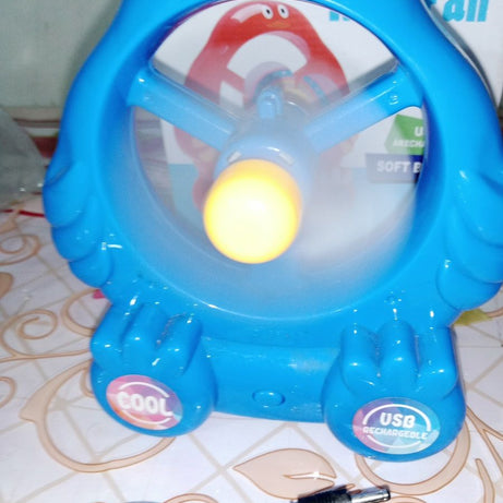 Mini Rechargeable Fan with cord and rechargeable battery - Oshi.pk - Buy & Sell Online